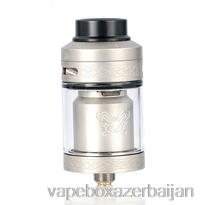 E-Juice Vape Hellvape DEAD RABBIT V2 25mm RTA Matte Silver